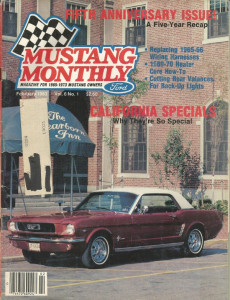 MUSTANG MONTHLY 1983 FEB - GT/CS & GT/SC, 289 3X2*